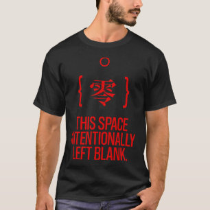 Deze ruimte is opzettelijk leeg gelaten0 schoon ro t-shirt