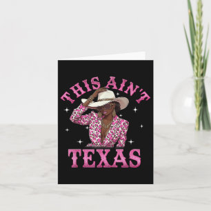 Deze Saint Texas Westerne Country Rodeo Cowgirl Bl Kaart