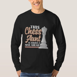 Deze schaaftante is altijd een beweging voor check t-shirt