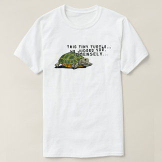 Deze Schildpad.. Hij Beoordelt Je. Kawaii schildpa T-shirt