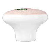 Deze schildpad leeft nog in de grote groene oceaan keramische knop (Zijkant)