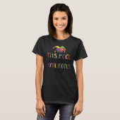 Deze school werd geboren op 4 april, dag grappighe t-shirt (Voorkant volledig)