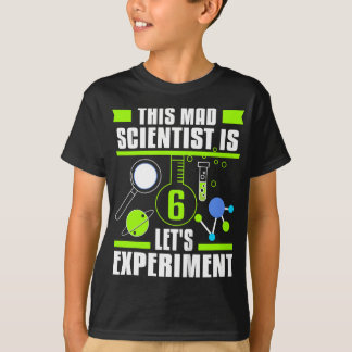 Deze schrijnende wetenschapper is 6 grappige 6e ve t-shirt