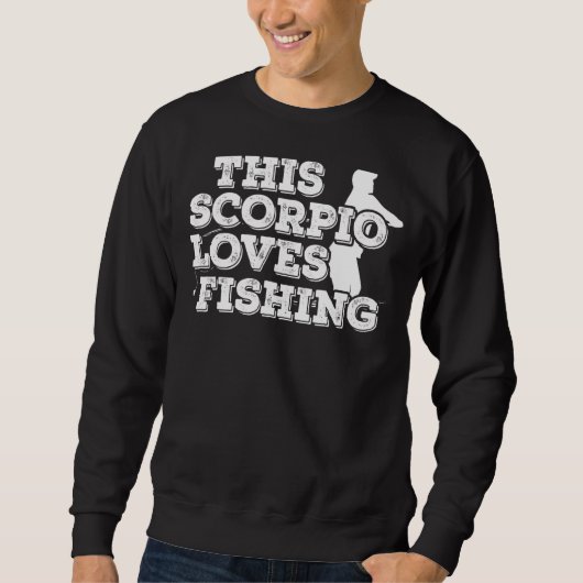 Deze Scorpio Loves Vist Trui (Voorkant)