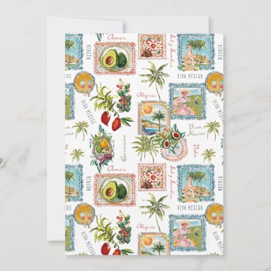 Deze Señorita heeft een Margarita nodig | Mexicaan Kaart (Achterkant)