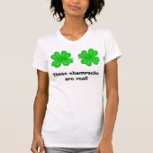 Deze shamrocken zijn echt! t-shirt (Voorkant)