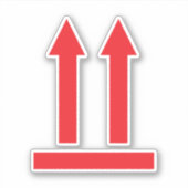 Deze Side Up Shipping Sticker (Voorkant)