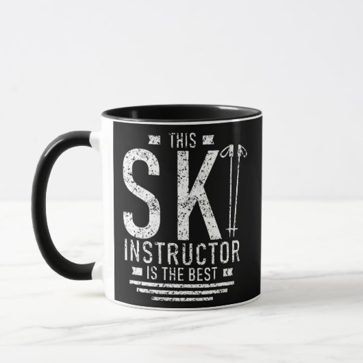Deze skiinstructeur is het beste skiën mok (Links)