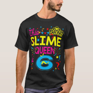 Deze slanke koningin is 6 jaar oud 6e gelukkige ve t-shirt