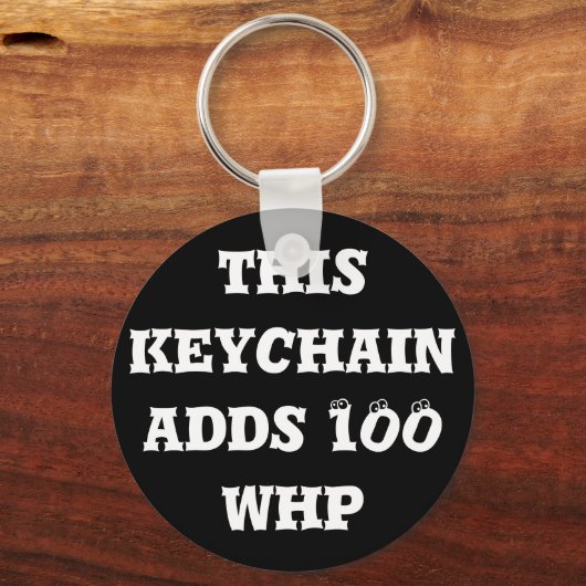 Deze sleutelhanger voegt 100 whp toe (Voorkant)