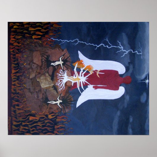 Deze sokkel is de zoon van God Poster (Voorkant)