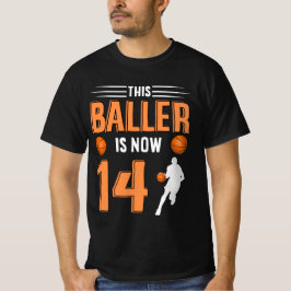 Deze speler is nu 14-14 basketball Lover Gift T-shirt
