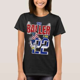 Deze speler is nu 22 jaar oud t-shirt