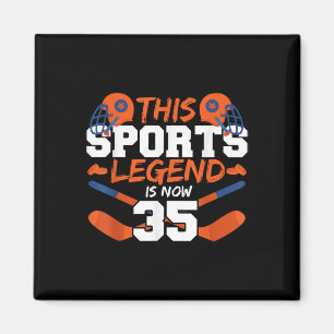 Deze sportlegende is nu 35 magneet