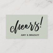 Deze staat op het US Handwriting Sage Drink Ticket Informatiekaartje (Achterkant)