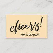 Deze staat op ons Casual Peach Drink ticket Informatiekaartje (Achterkant)