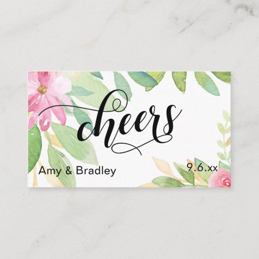 Deze staat op US Script & Flowers Drink Ticket Informatiekaartje (Achterkant)