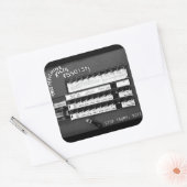 Deze [stemmachine] doodt fascisten Sticker (vierka (Envelop)