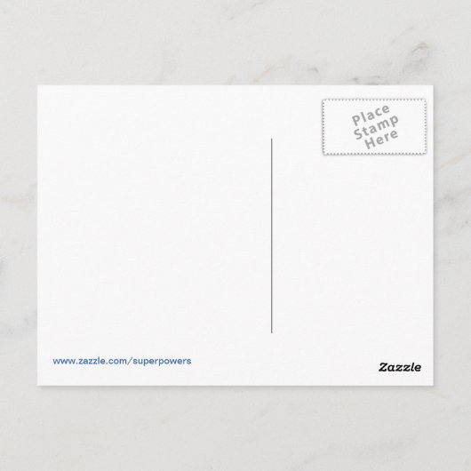 DEZE STEMMING keurt Obamacare goed Briefkaart (Achterkant)