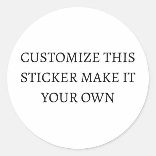 DEZE STICKER AANPASSEN MAAKT HET UW EIGEN (Voorkant)