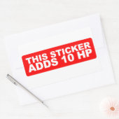 Deze sticker voegt 10HP toe (Envelop)