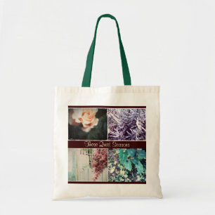 Deze stille seizoenen vier Uitzichten Tote Bag
