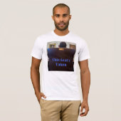 Deze stoel is meegenomen t-shirt (Voorkant volledig)