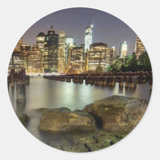 Deze stokken zijn in Brooklyn Park Ronde Sticker (Voorkant)