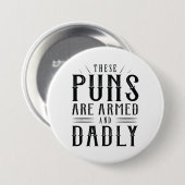 Deze straffen zijn gewapend en dodelijk ronde button 7,6 cm (Voorkant /achterkant)