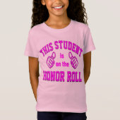 Deze student staat op de Honor Roll T-shirt (Voorkant)