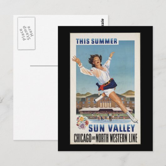 Deze Summer Sun Valley Briefkaart (Voorkant / Achterkant)