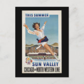 Deze Summer Sun Valley Briefkaart (Voorkant)