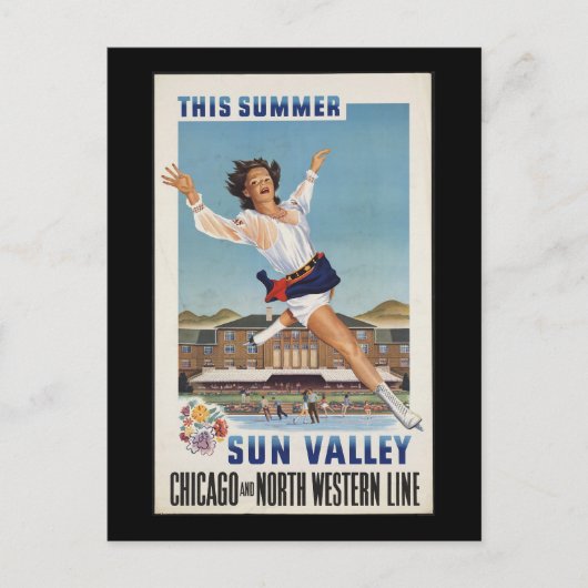 Deze Summer Sun Valley Briefkaart (Voorkant)
