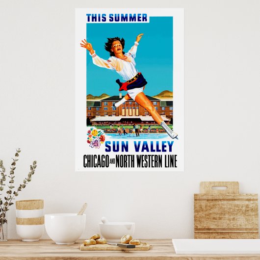 Deze Summer ~ Sun Valley Poster (Keuken)