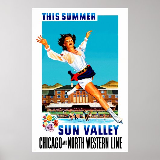 Deze Summer ~ Sun Valley Poster (Voorkant)