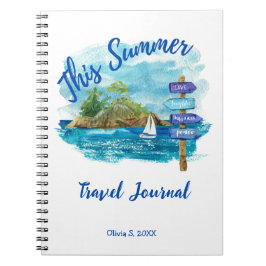 Deze Summer Travel Journal Notitieboek