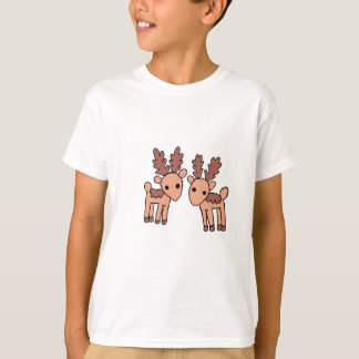 Deze Super Simpele Herten Kinder T-Shirt 