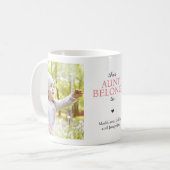 Deze tante behoort tot de aangepaste fotocollage koffiemok (Voorkant links)