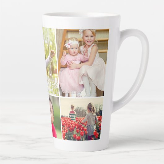 Deze tante behoort tot de aangepaste fotocollage latte mok (Rechts)