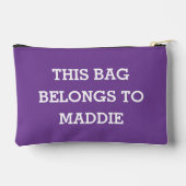 Deze tas behoort tot de naam Cosmetics Pouch (Achterkant)