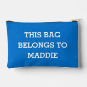 Deze tas behoort tot de naam Cosmetics Pouch (Achterkant)