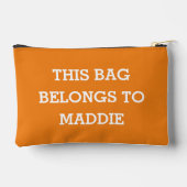 Deze tas behoort tot de naam Cosmetics Pouch (Achterkant)