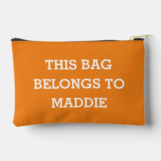 Deze tas behoort tot de naam Cosmetics Pouch (Achterkant)