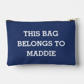 Deze tas behoort tot de naam Cosmetics Pouch (Achterkant)