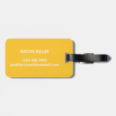 Deze tas behoort tot de naam gepersonaliseerd Baga Bagagelabel (Achterkant horizontaal)