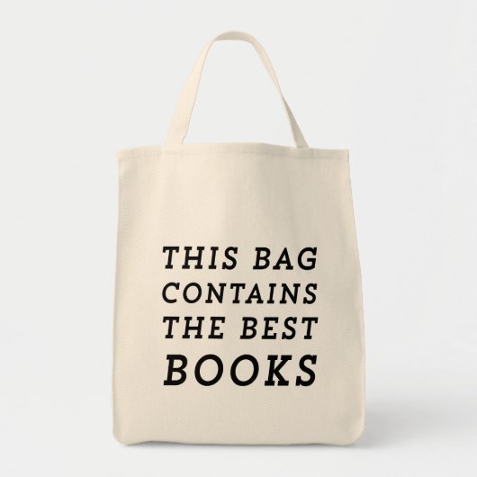 Deze tas bevat de beste boeken (Voorkant)