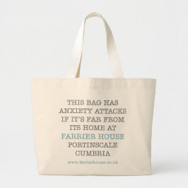 Deze tas heeft angstaanvallen...