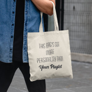 Deze tas heeft meer persoonlijkheid - Grappige Sja