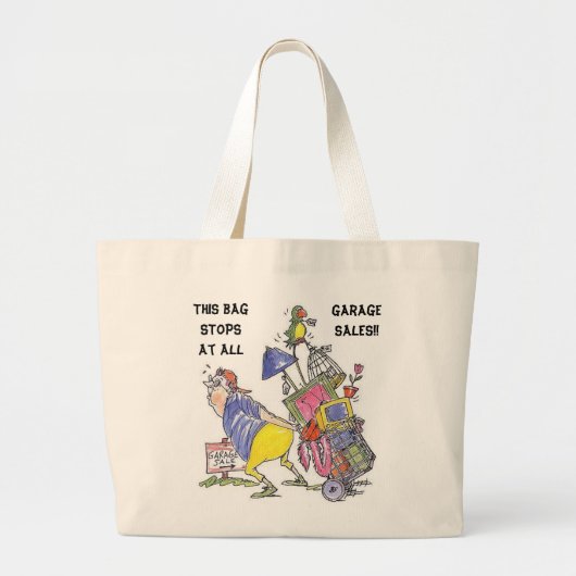 Deze tas stopt bij alle verkoop in Garage (Voorkant)