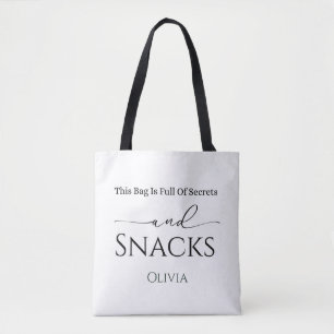 Deze tas zit vol met geheimen en grappige snacks
